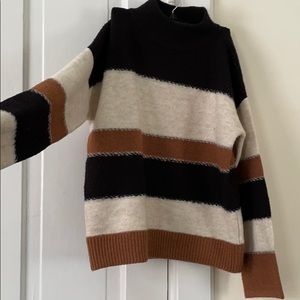 Mock neck sweater
